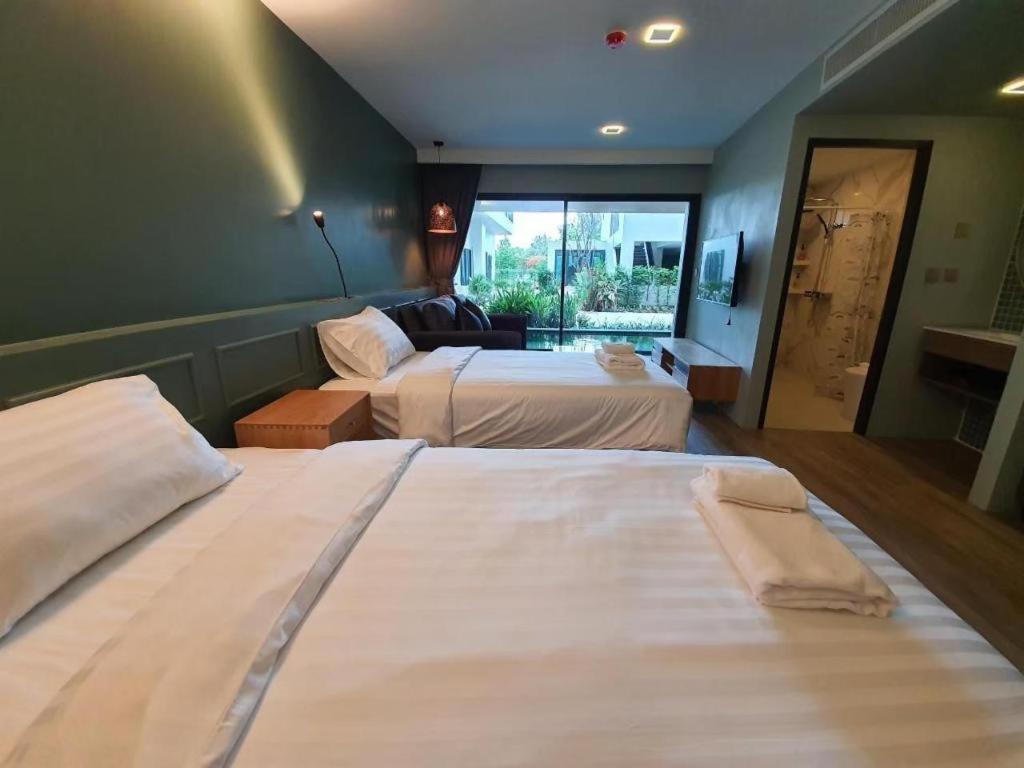 Eco Cozy Beachfront Resort Chaam HHQ Exterior foto